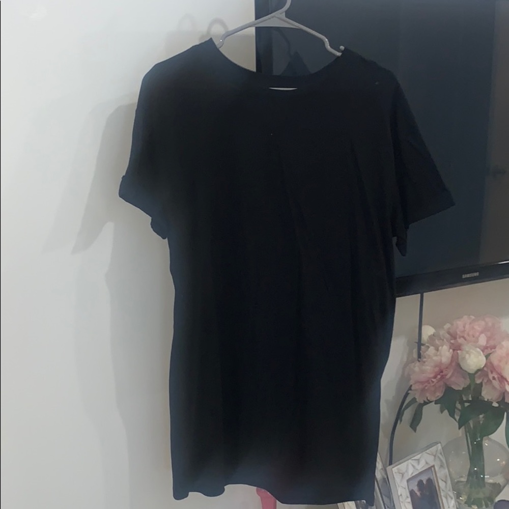 Black T-Shirt Dress